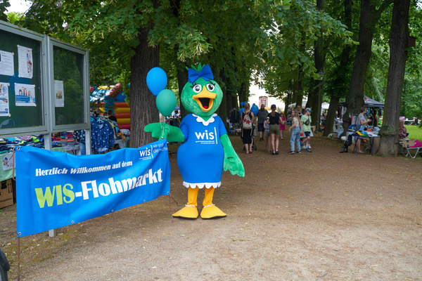 WIS-Ente im Vetschauer Schlosspark